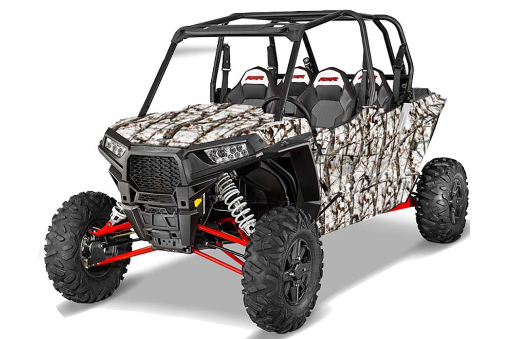 Polaris RZR 1000 XP 4 Door Tundra Camo Graphics